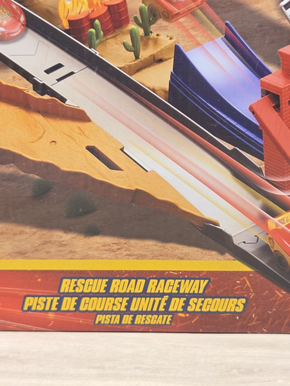 Disney Pixar Cars Race & Rescue Road Raceway Playset New Sealed